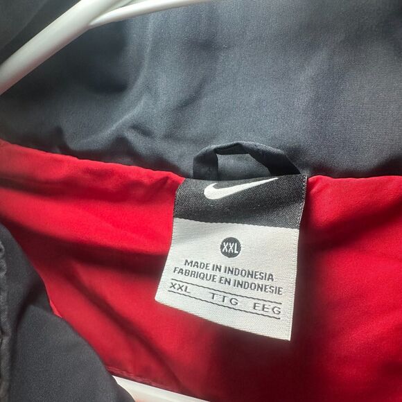 Nike Windbreaker Jacket Men’s Men's Size XXL Red/Blue/Gray Full Zip 90s Y2K VTG - Picture 7 of 7